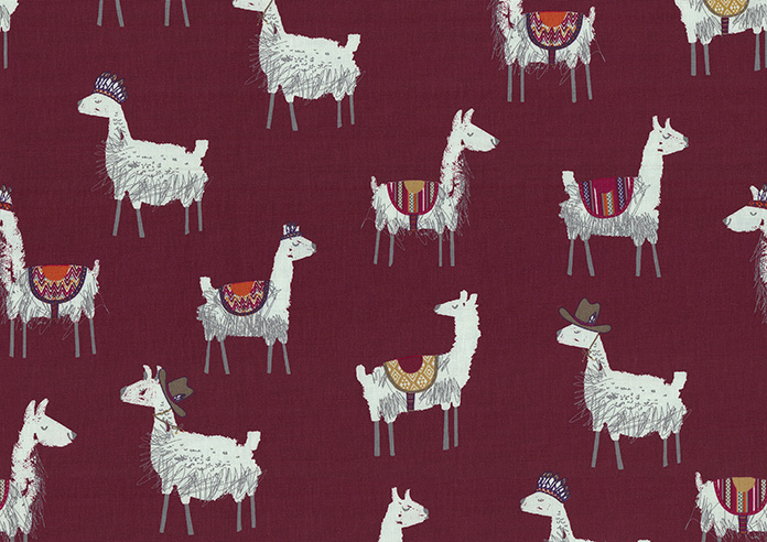 Alpaca, Salsa - Roman Blind - Image 6